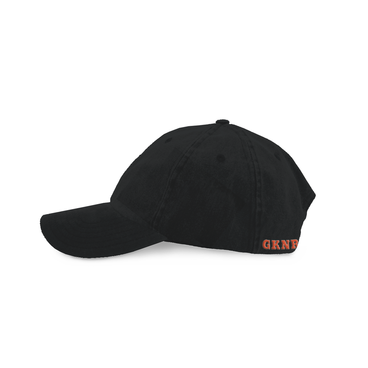Bull logo black cap